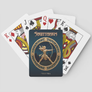 Baralho Placas Astrologicas - Sinal Zodiac Sagitário