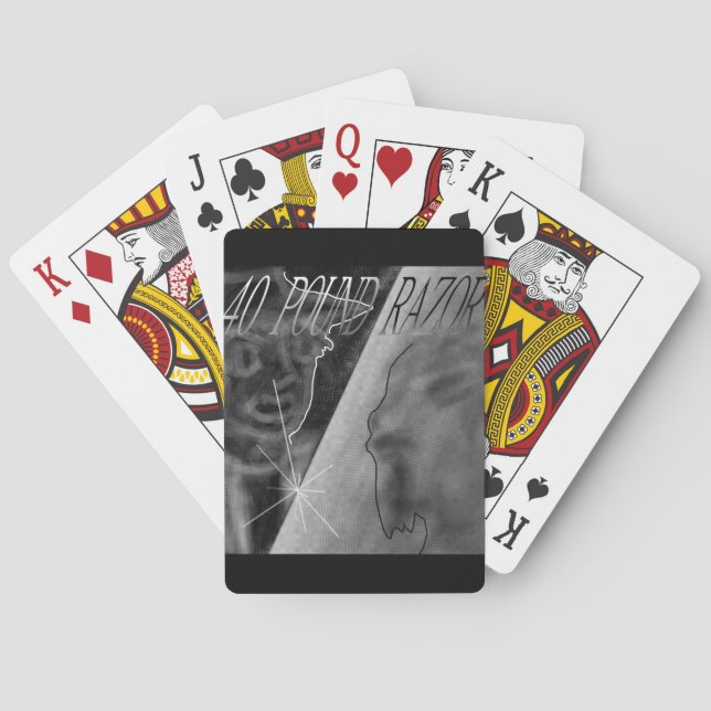 Baralho Placas de barbear de 40 libras (Verso)