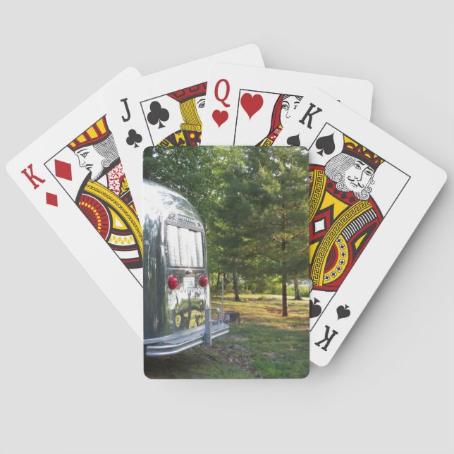 Baralho Placas de Decodificação do Reboque Vintage Camper  (Verso)