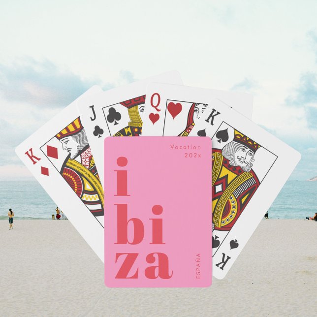 Baralho Placas de jogar na moda Ibiza (Criador carregado)