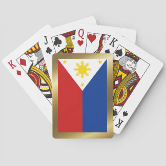Baralho Placas de jogar sinalizador Filipinas