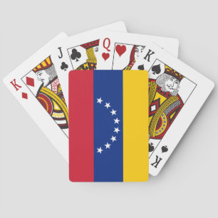 Baralho Placas de jogar sinalizador Venezuela (Venezuela)