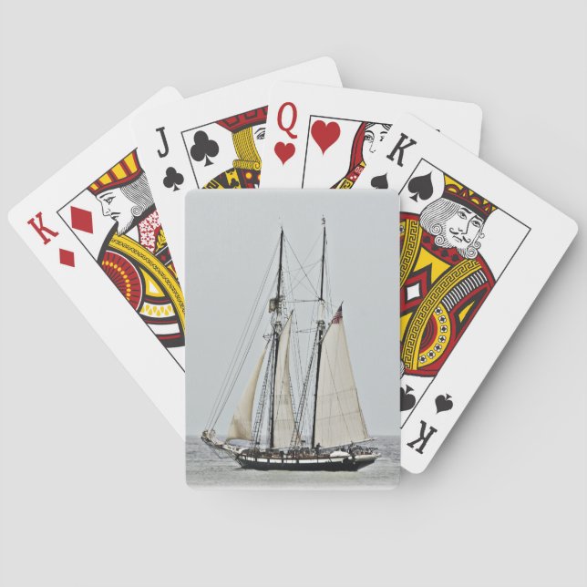 Baralho Placas de jogo para navios de grande porte (Verso)