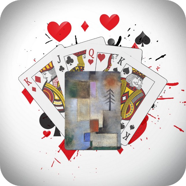 Baralho PLACAS DE JOGO - "Pequeno Fir" - Imagem de Arte de (Criador carregado)