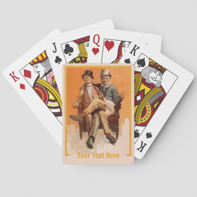 Baralho Placas de jogo personalizadas GAIETY (Verso)