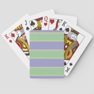 Baralho Placas de jogo personalizadas Lilac / Mint Strips