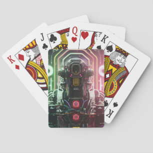 Baralho Placas de jogo Robot 1 Poker