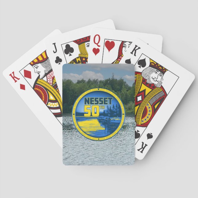 Baralho Placas de lago Nesset (Verso)