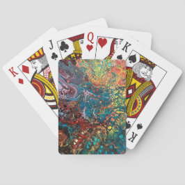 Baralho Placas de Reprodução abstrato