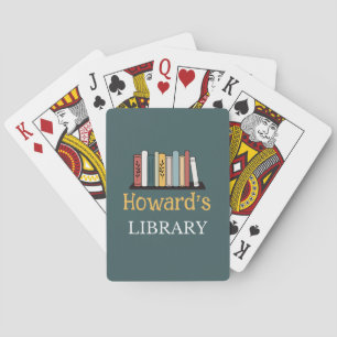 Baralho Placas de Reprodução - Biblioteca - Personalizada 