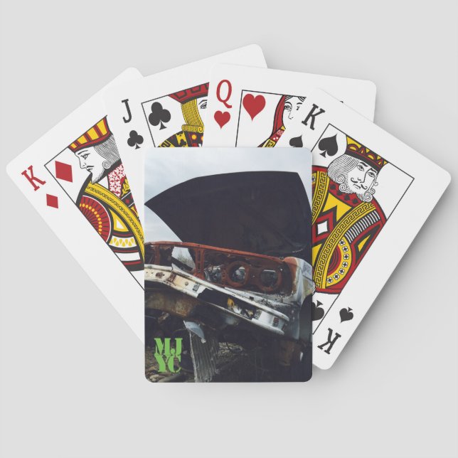 Baralho Placas de Reprodução BMW (Verso)