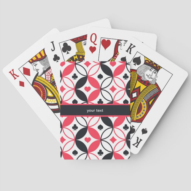 Baralho Placas de Reprodução de Conjunto de Placas (Verso)