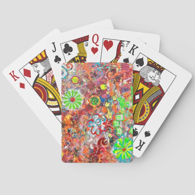 Baralho Placas de Reprodução de Febre primavera (Verso)