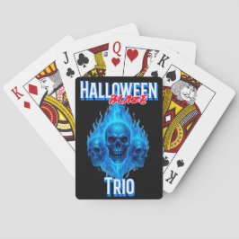 Baralho Placas de Reprodução do Trio Blaze do Halloween