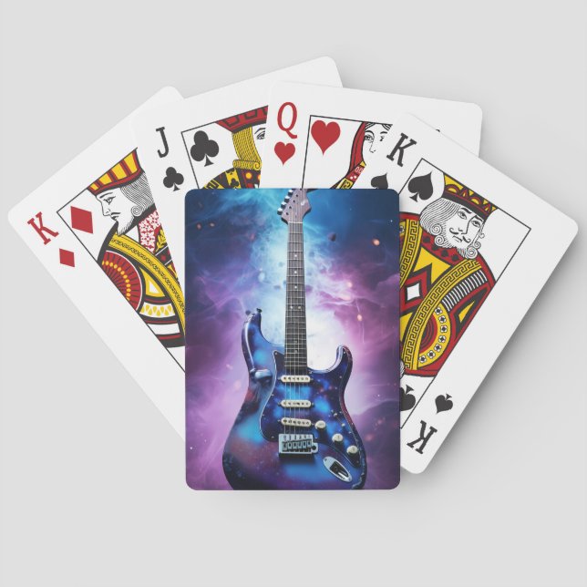 BARALHO PLACAS ELÉTRICAS DE JOGO DE GUITAR (Verso)
