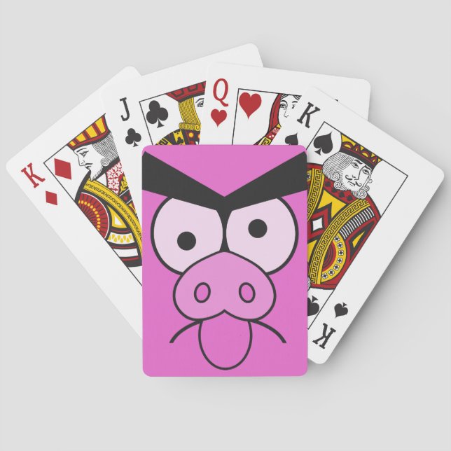 Baralho Placas para jogar Pig (Verso)