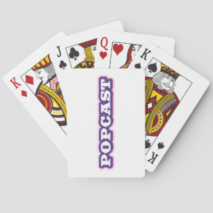 Baralho Placas POPCAST (não marcadas)