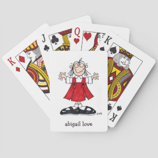 BARALHO PLATAFORMA DO AMOR DE ABIGAIL DE CARTÕES DE JOGO