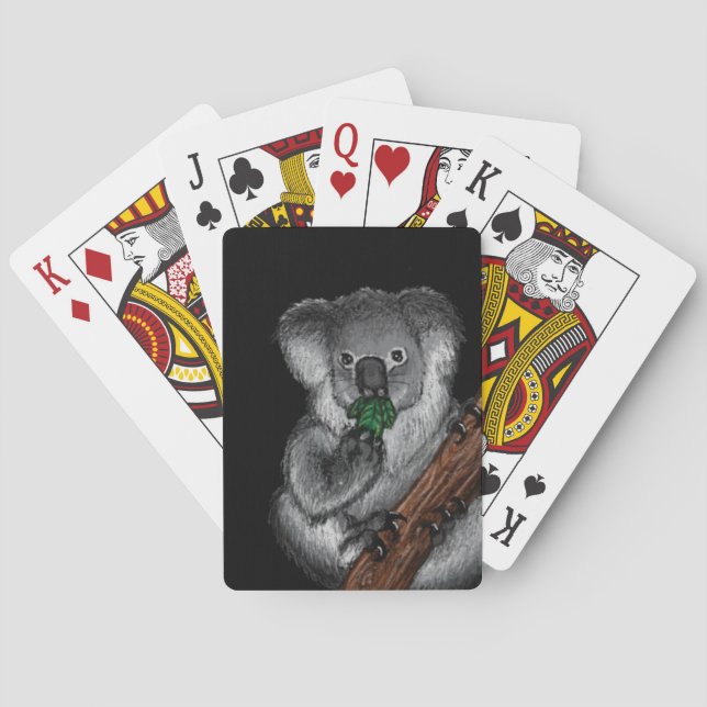 Baralho Plataforma do Koala de cartões (Verso)
