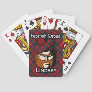Baralho Plataforma escocesa do Tartan de Lindsey Lindsay
