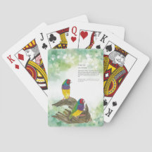 Play Dramatic Watercolor Gouldian Finch