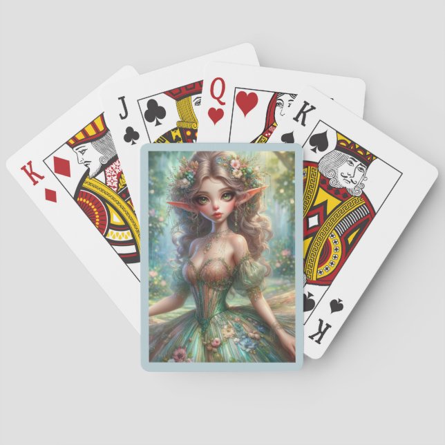 Baralho Playing Cards, Fantasy playing Cards, (Verso)
