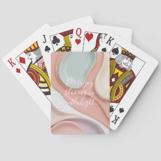 Baralho Playing cards in stylish abstract graphic