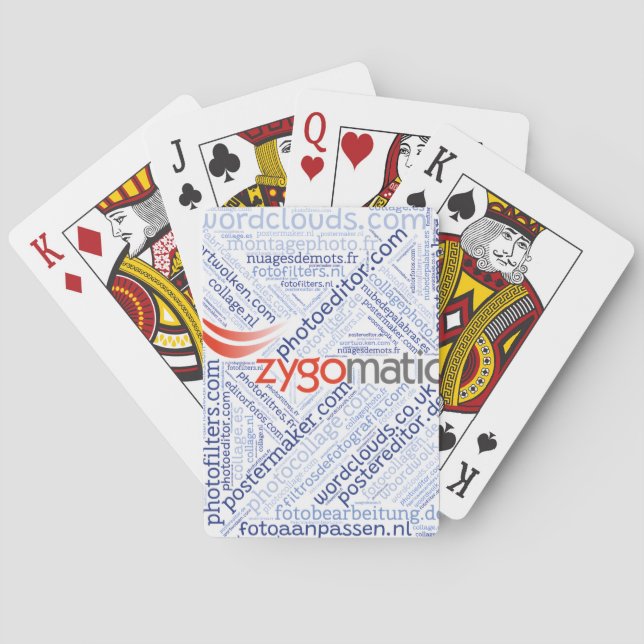 Baralho Playing cards (portrait) (Verso)