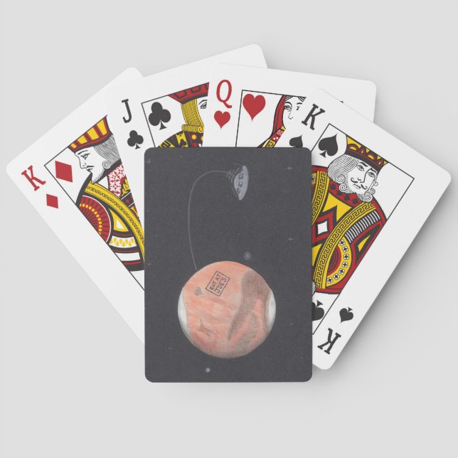 Baralho PlET MARS jogar cartas (Verso)