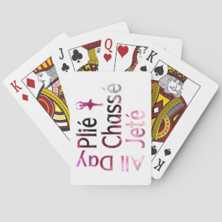 Baralho Plie, Chasse, Jete o Dia Todo ~ Design de Ballet