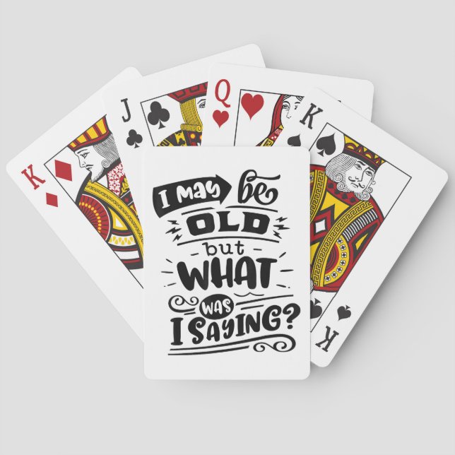 Baralho Pode Ser Velho, Mas O Que Eu Estava Dizendo Aniver (Verso)