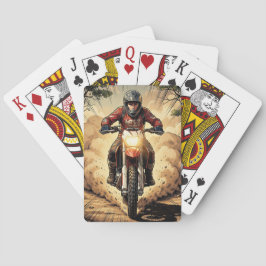Baralho Poeira & Determinação Motocross em Pleno Pulso