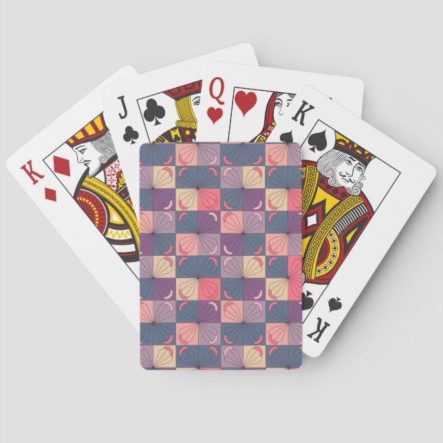 Baralho Poker Card Deck de Flores MCM (Verso)