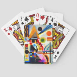 Baralho POKER CARDS - Abstract Art by Kandinsky #1