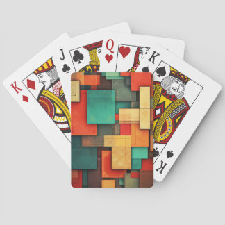 Baralho POKER CARDS -Color-blocks Here, Color-blocks There