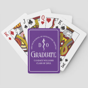 Baralho Poker de Graduação da Faculdade de Medicina Osteop