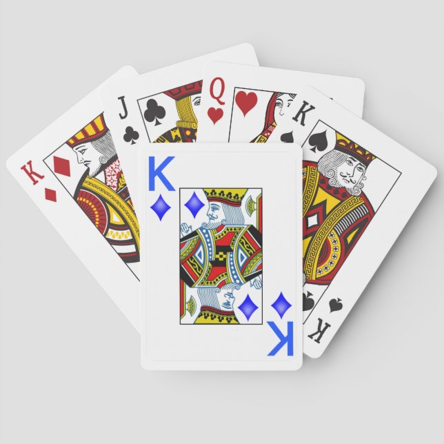 Baralho Poker Playing Cards de 4 Cores (Verso)
