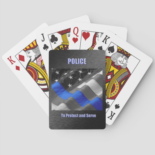 Baralho Polícia (Verso)