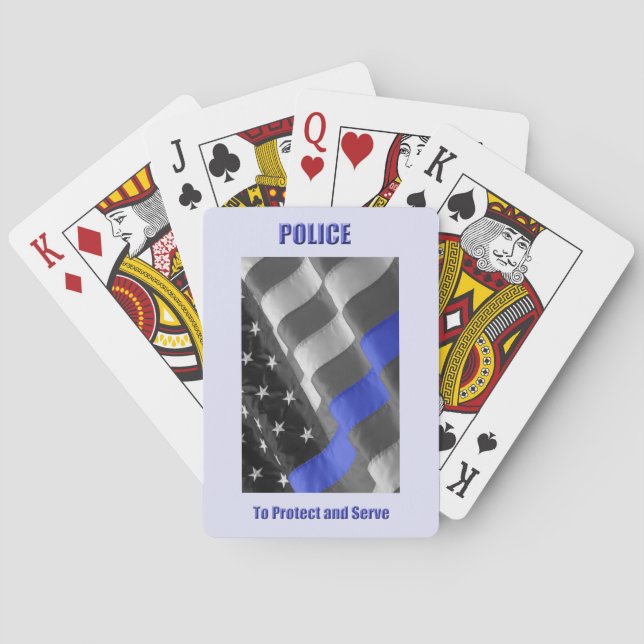 Baralho Polícia (Verso)