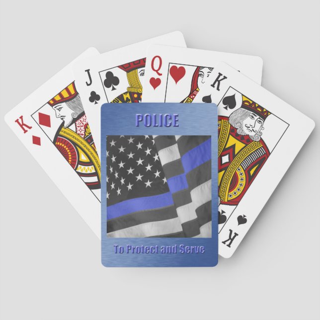 Baralho Polícia (Verso)