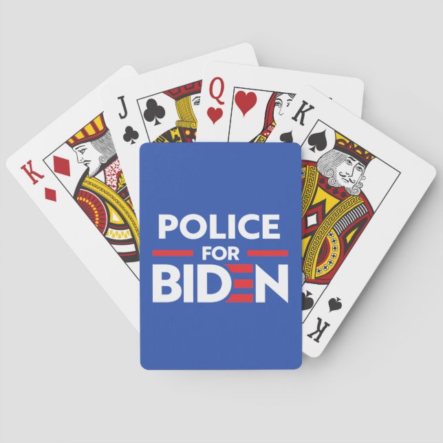 BARALHO POLÍCIA DE JOE BIDEN (Verso)