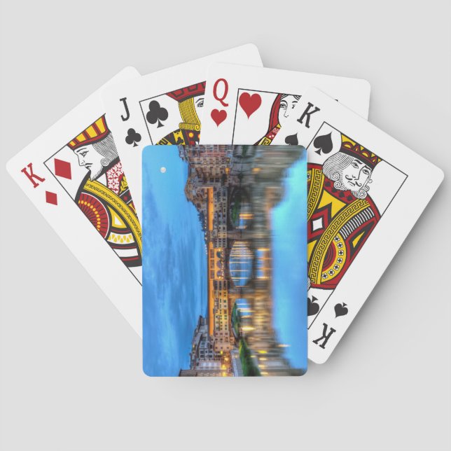 Baralho Ponte vecchio em Florença, Itália (Verso)