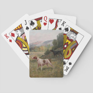 Baralho Ponteiro e Gordon Setter Play Cards