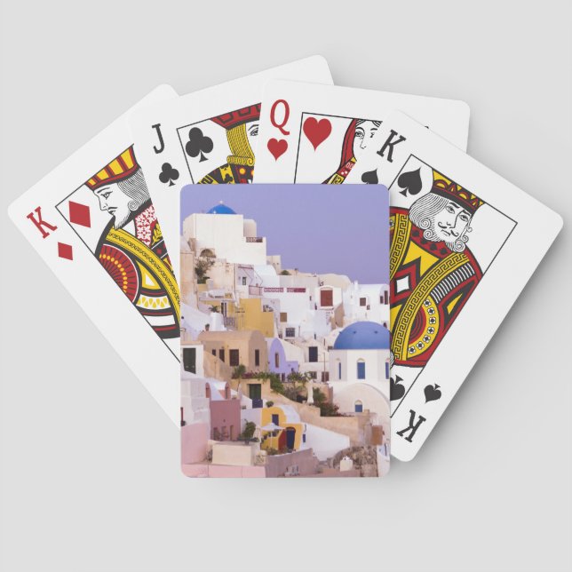 Baralho Pôr do sol em Oia, Santorini 2 (Verso)