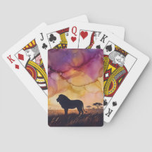 Pôr do sol na Savana