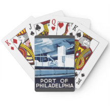 Port of Philadelphia Pennsylvania WPA 1936