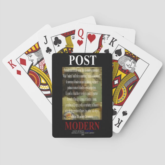 BARALHO PÓS MODERNO (Verso)