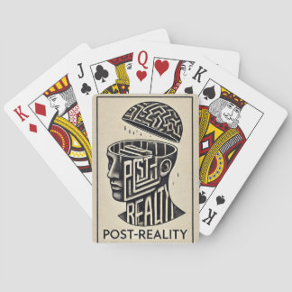 Baralho Post-Reality playing Cards