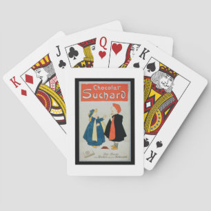 Baralho Poster advertising 'Suchard Chocolate' (colour lit