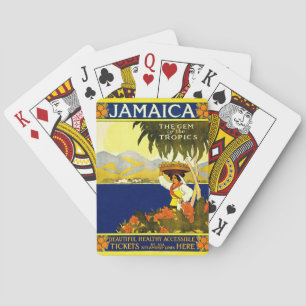 Baralho Poster da Jamaica amarela